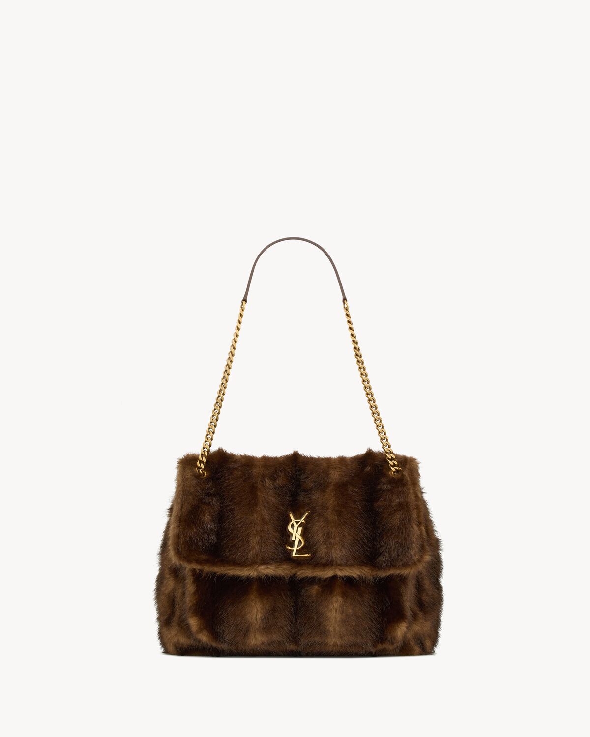 YSL Niki Large in Shearling - Image 1